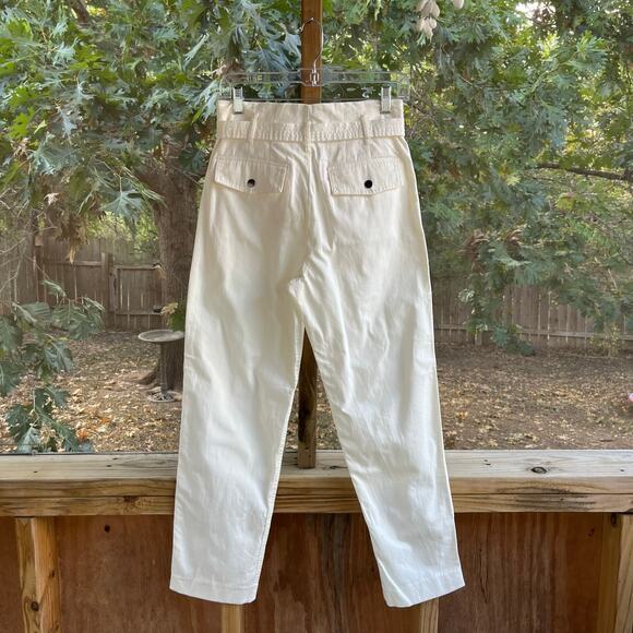 Banana Republic Factory Women's Utility Tie-Waist Pants Snow Day Size 2. NEW - Picture 2 of 8